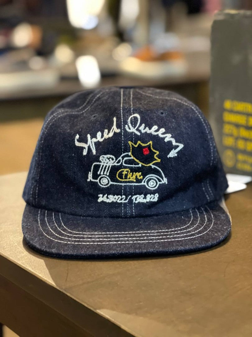 The Flat Head 12 Oz Tracker Cap Speed Queen