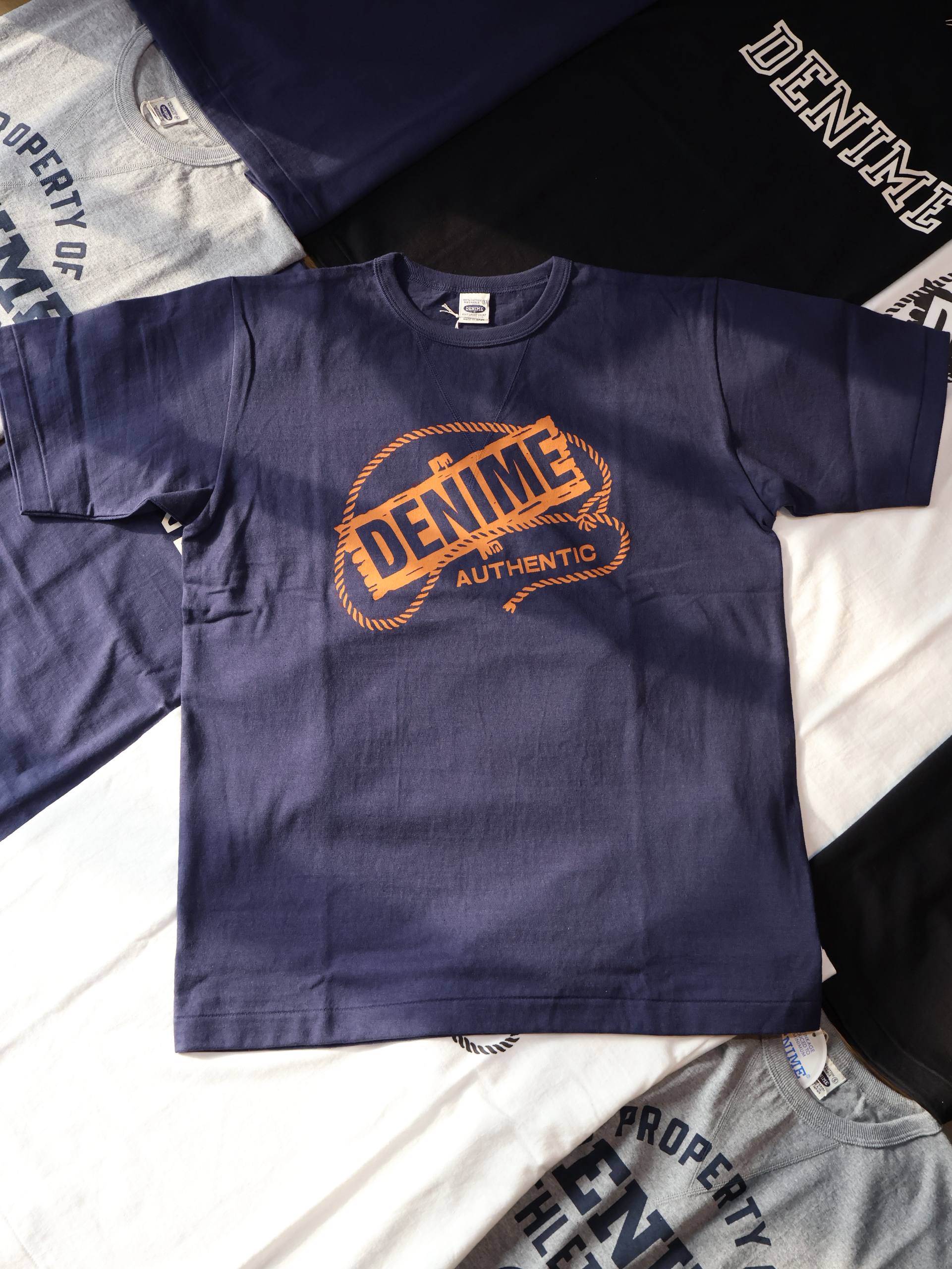 Denime Lot 275 T-Shirt Authentic Navy