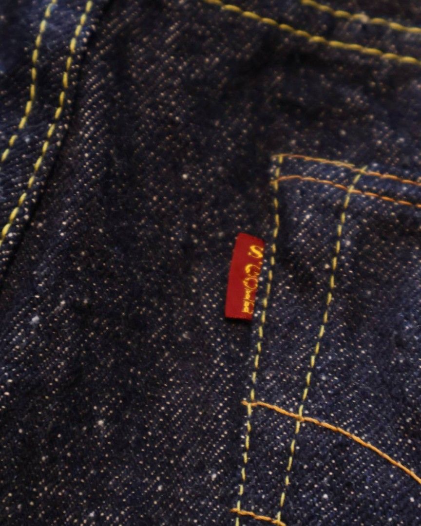 The Strike Gold SG0105KE "Keep Earth" 17oz Selvedge Jeans - Slim Straight
