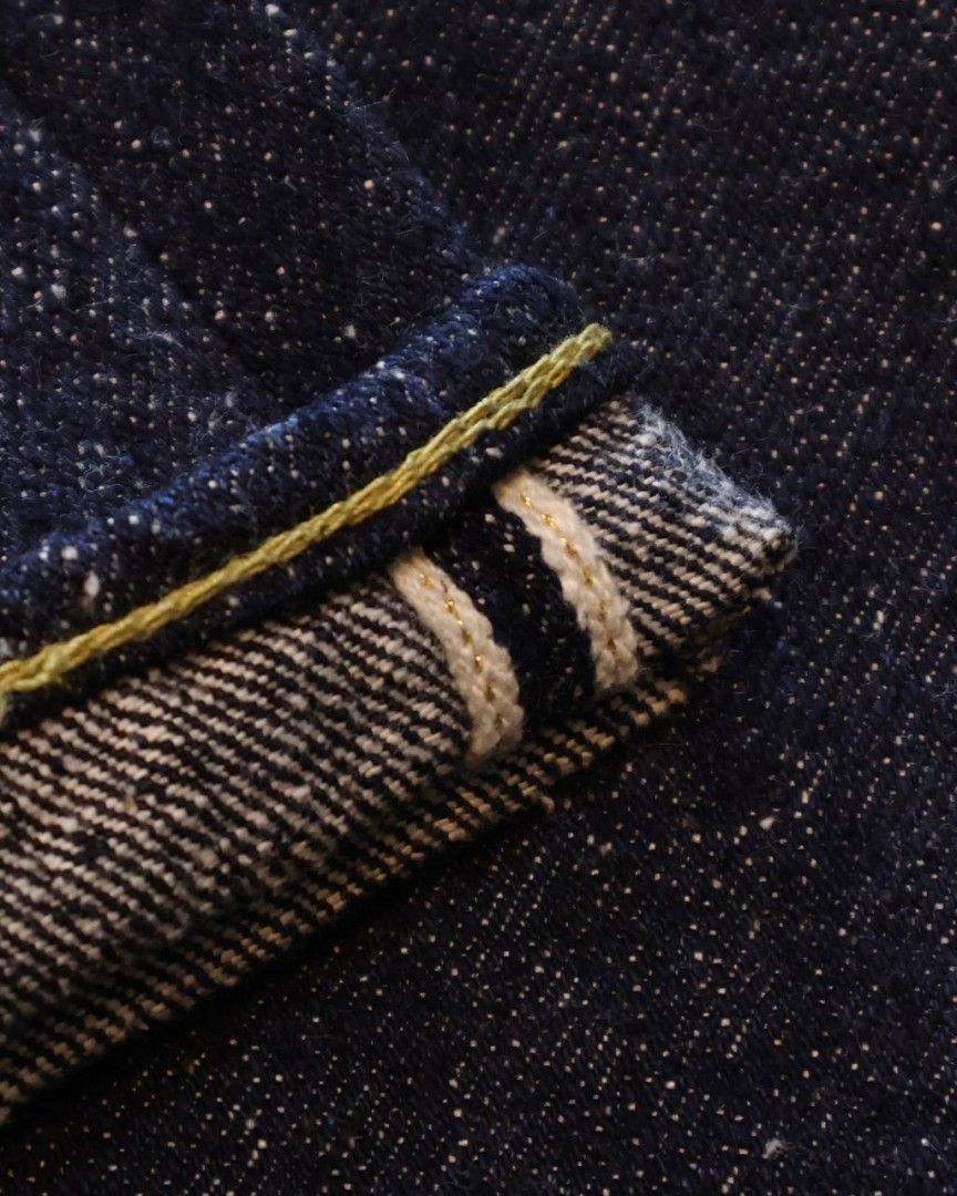 The Strike Gold SG0105KE "Keep Earth" 17oz Selvedge Jeans - Slim Straight