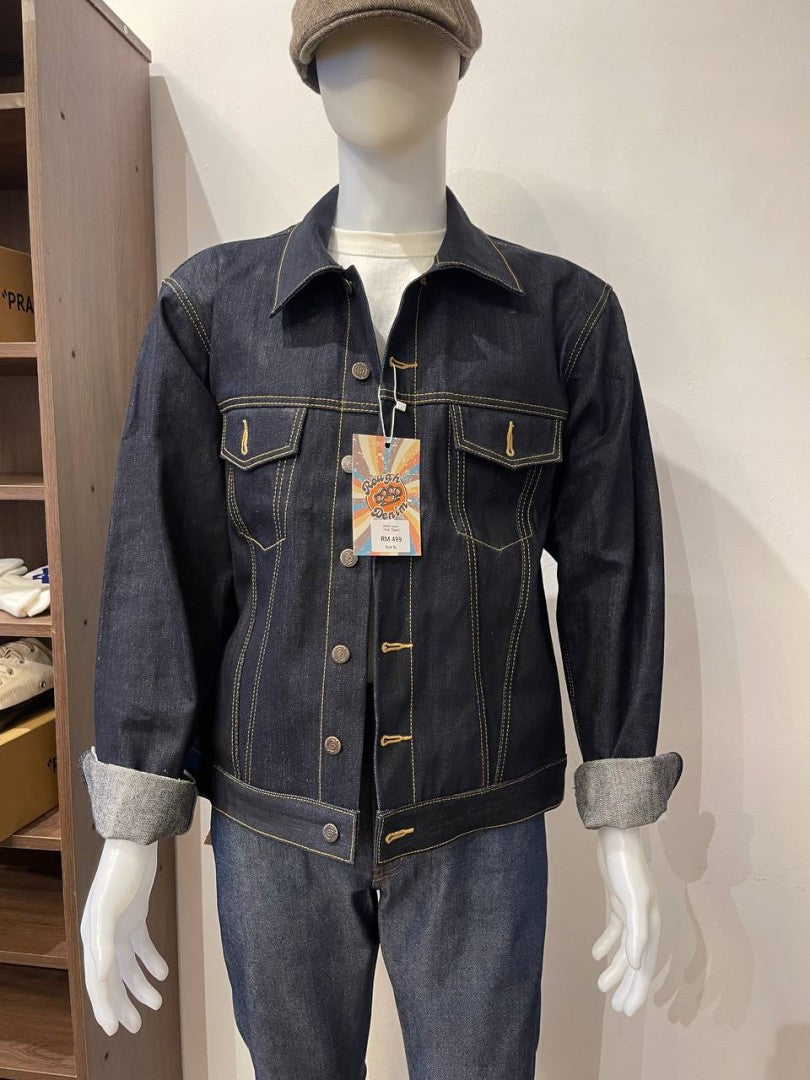 ROUGH Jacket 14 Oz Type 3 selvedge