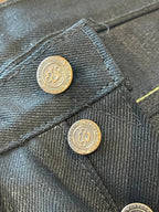 ROUGH Denim 14 Oz Black X Black