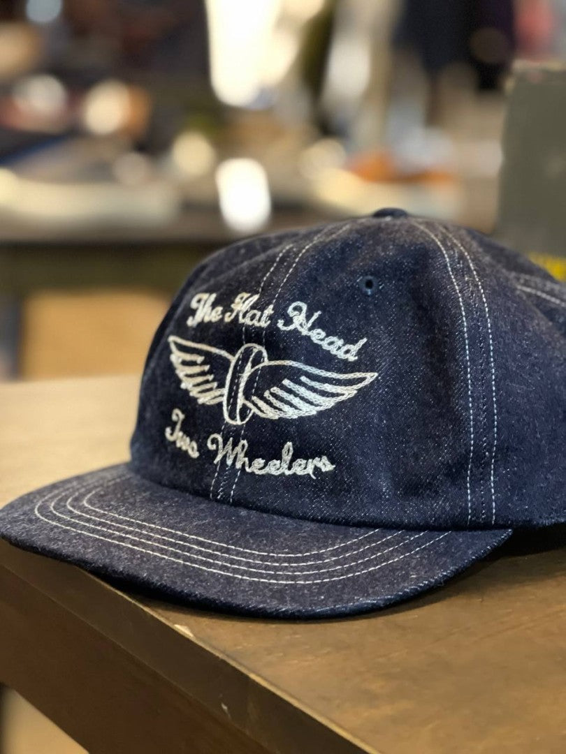 The Flat Head 12 Oz Tracker Cap Two Wheelers