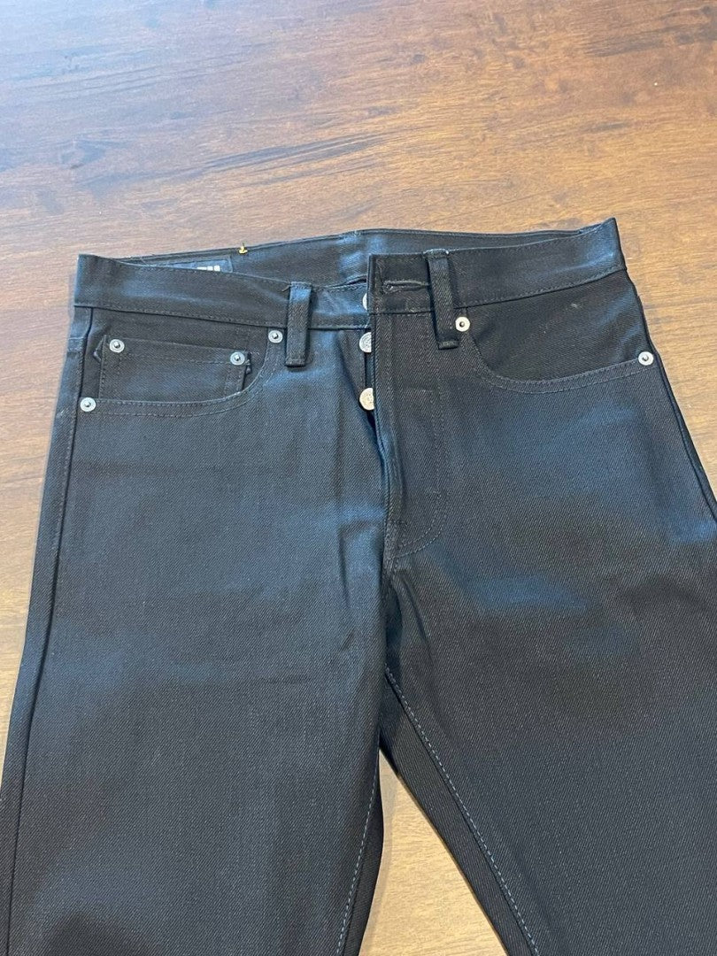 ROUGH Denim 14 Oz Black X Black