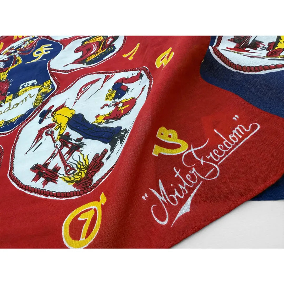 MISTER FREEDOM RANCH KERCHIEF "JV" - RED