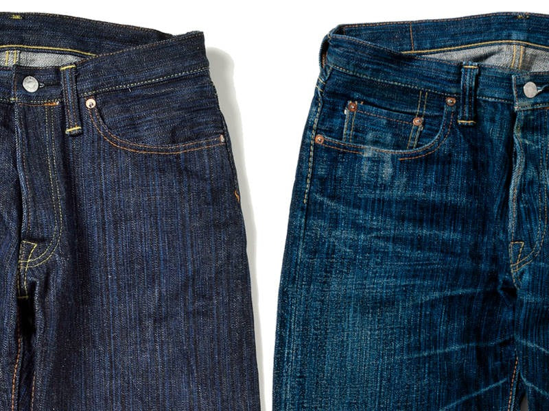 The Strike Gold Shower Slubby Series 16oz Selvedge Jeans - Slim Tapered SG8109