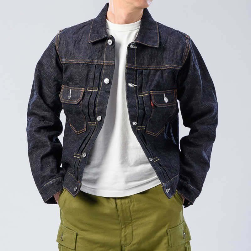The Strike Gold SGJ50S Classic Series 15oz 50's Denim Jacket (TYPE 2) NEW
