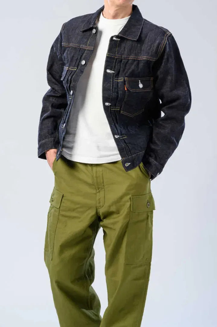 The Strike Gold SGJ50S Classic Series 15oz 50's Denim Jacket (TYPE 2) NEW