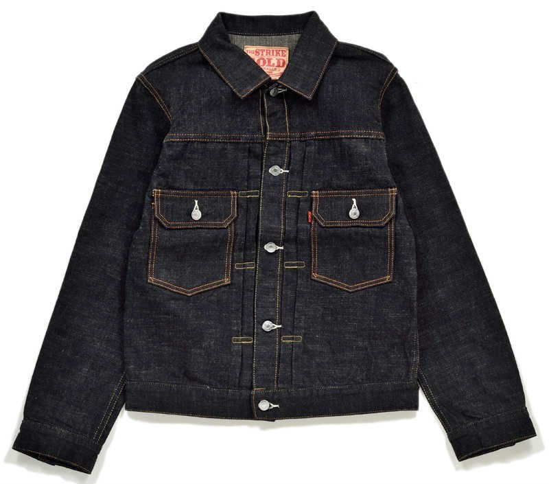 The Strike Gold SGJ50S Classic Series 15oz 50's Denim Jacket (TYPE 2) NEW