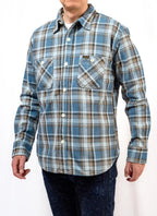 The Strike Gold Heavy Flannel Check Work Shirt SGS2402