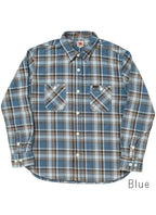 The Strike Gold Heavy Flannel Check Work Shirt SGS2402