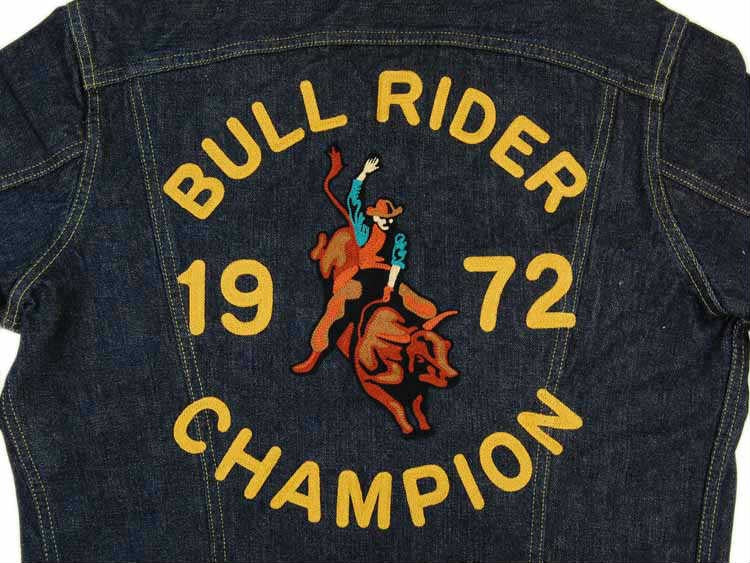 TOYS McCOY Denim Jacket "Bull Rider Champion"