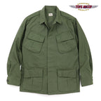 TOYS McCOY JUNGLE FATIGUE JACKET RIP STOP TMJ2609 (OLIVE)