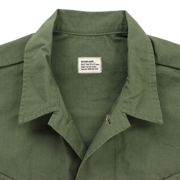 TOYS McCOY JUNGLE FATIGUE JACKET RIP STOP TMJ2609 (OLIVE)