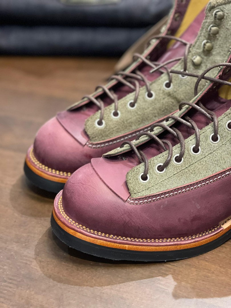 ROUGH BOOTS LACE TO TOE
