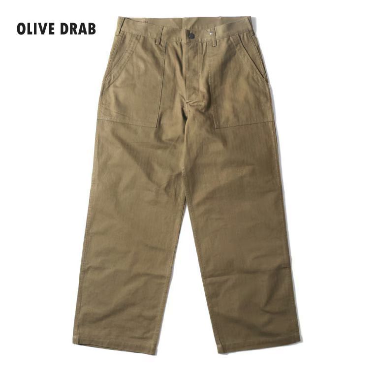 HOUSTON 10157 US ARMY HBT UTILITY TROUSERS