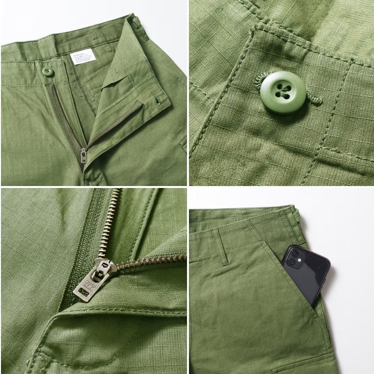 HOUSTON 1883 RIPSTOP BDU PANTS OLIVE