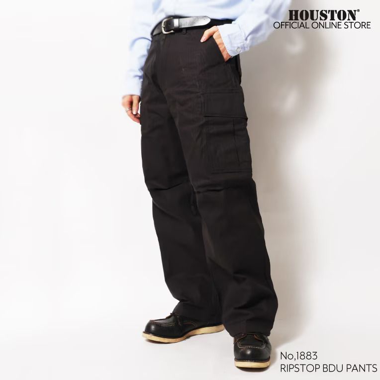 HOUSTON 1883 RIPSTOP BDU PANTS BLACK