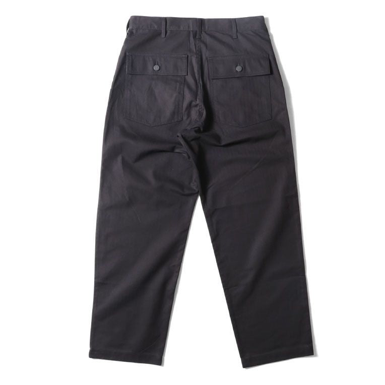 HOUSTON 10158 US ARMY HBT UTILITY TROUSERS (TAPERED) BLACK