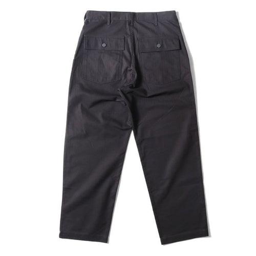 HOUSTON 10158 US ARMY HBT UTILITY TROUSERS (TAPERED) BLACK