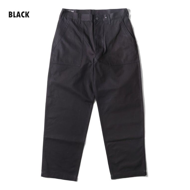 HOUSTON 10158 US ARMY HBT UTILITY TROUSERS (TAPERED) BLACK