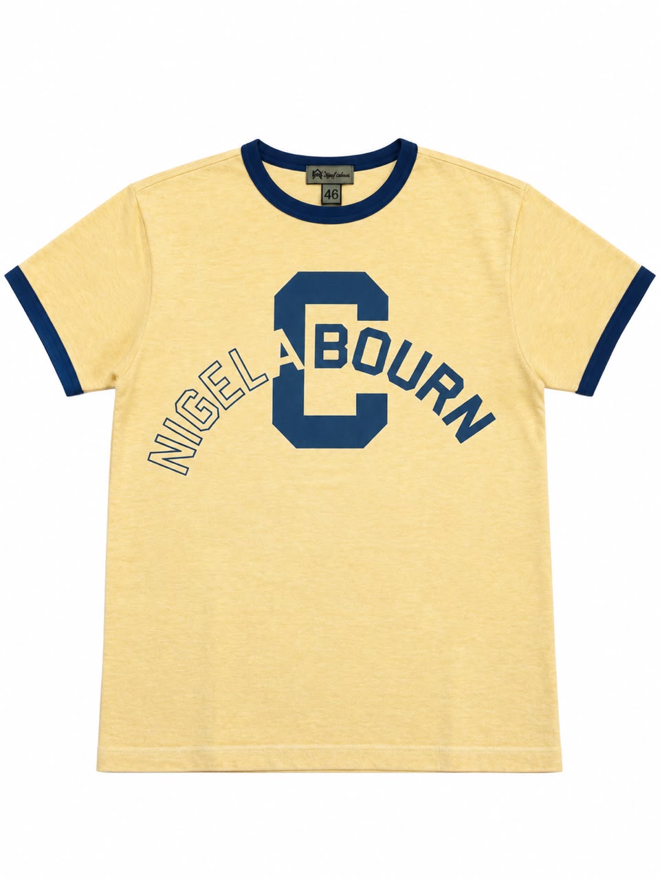 Nigel Cabourn Yellow Ringer T-shirt